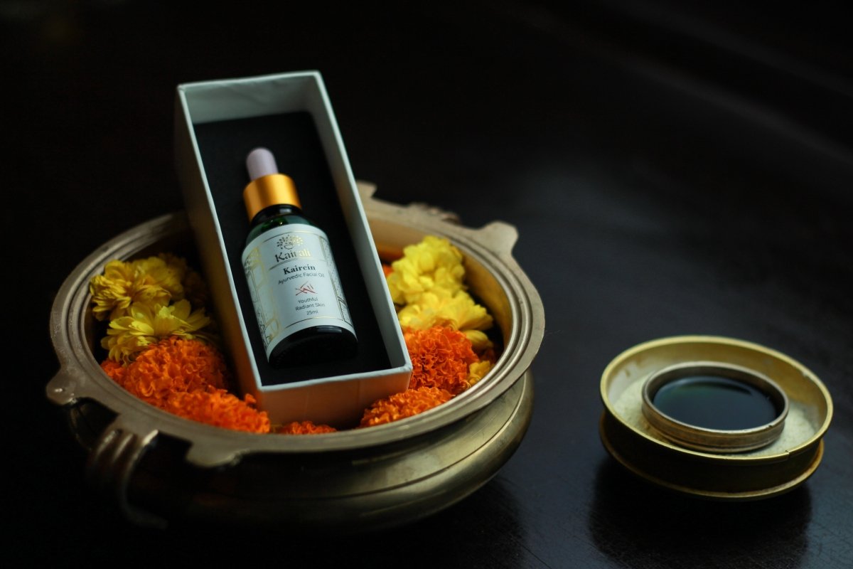 Ayurvedic Kumkumadi Oil - Saffron-Infused Facial Oil for Radiant & Youthful Glowing Skin - Kairali Ayurvedic Products Private Limited