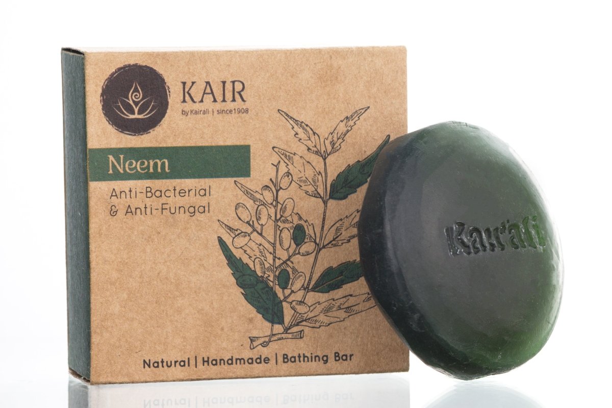 Neem Herbal Soap - Antifungal & Antibacterial Soap for Skin Protection & Skin Problems - Kairali Ayurvedic Products Private Limited