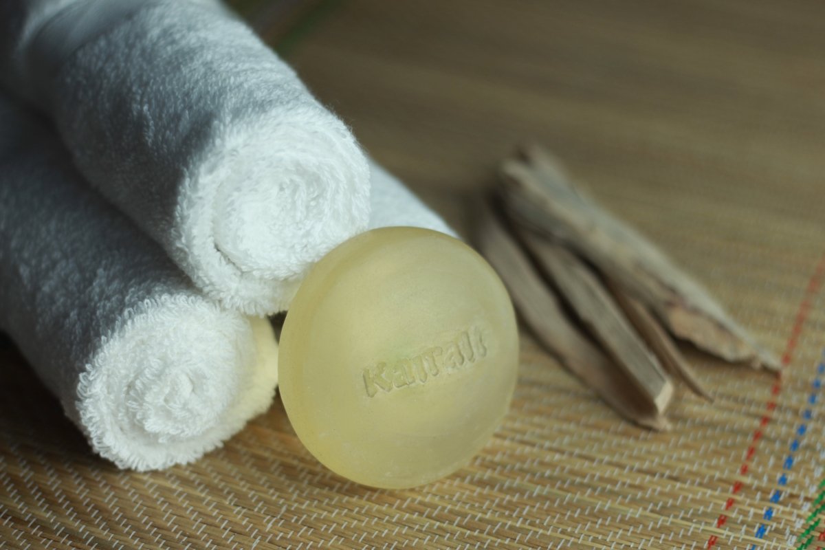 Luxurious Sandal Herbal Soap to Make Skin naturally Radiant, Hydrated & Deeply Moisturized - Kairali Ayurvedic Products Private Limited