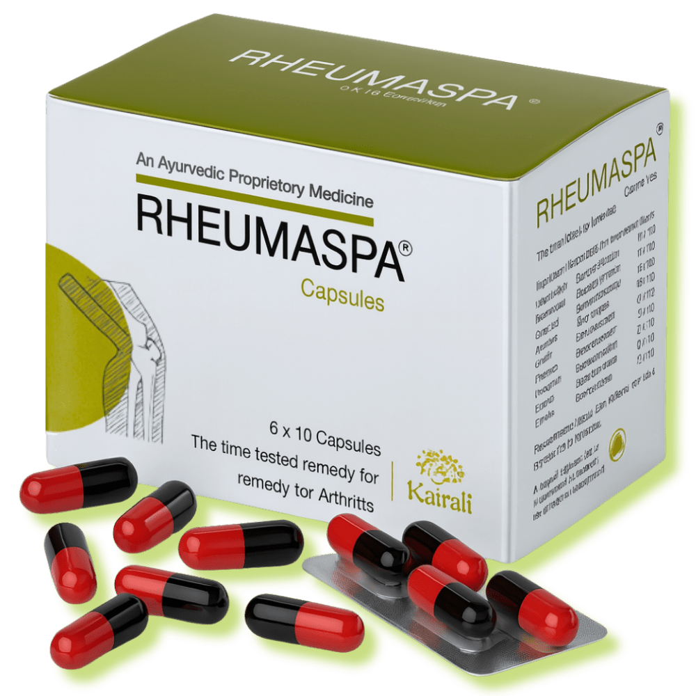 Rheumaspa Capsules – Ayurvedic Support for Joint Comfort & Mobility - Kairali Ayurvedic Products Private Limited