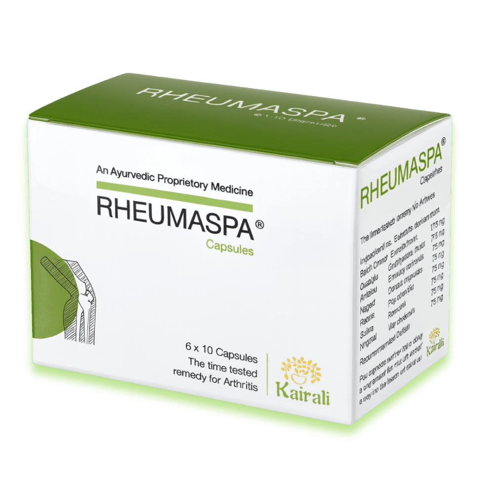 Rheumaspa Capsules – Ayurvedic Support for Joint Comfort & Mobility - Kairali Ayurvedic Products Private Limited